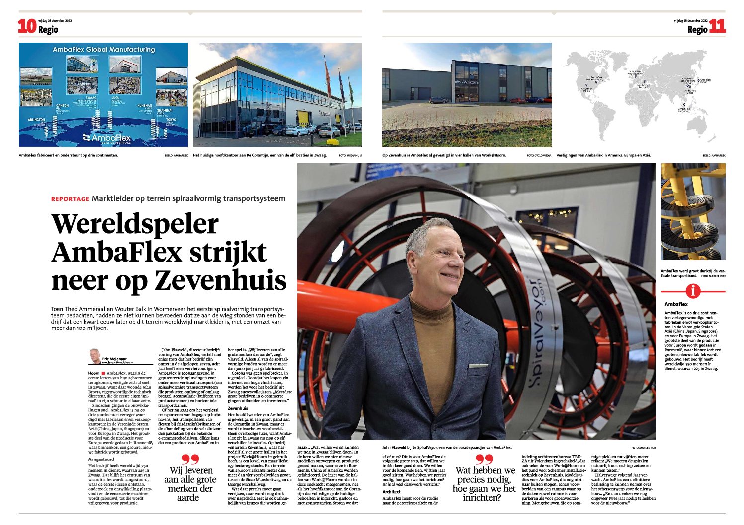 Artikel AmbaFlex Noord-Hollands Dagblad