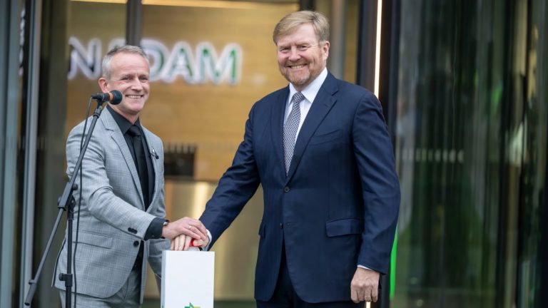 Opening Boon Edam door Zijne Majesteit de Koning